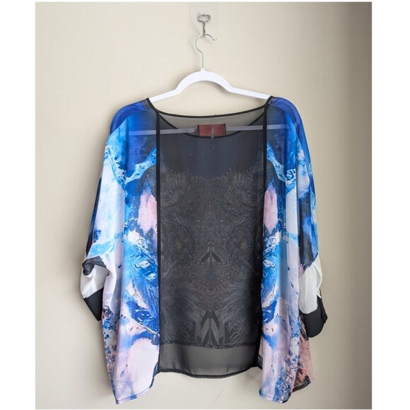 Clover Canyon Boxy back sheer blouse - Picture 2 of 9